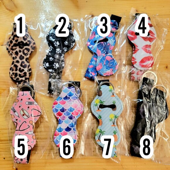 7 Piece Leopard Safety Keychain Set, Window Breaker, Whistle + More - Picture 2 of 3